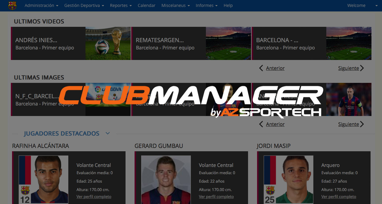 AZsportech Clubmanager