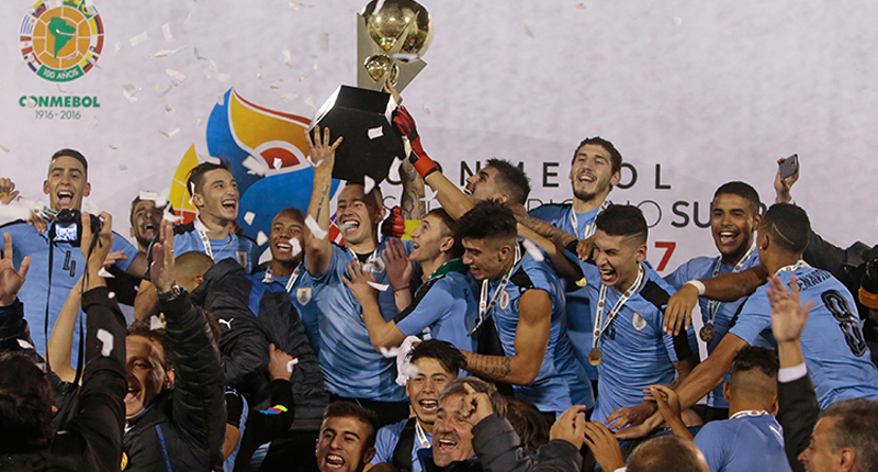 En qué clubes juegan los pibes de Uruguay, campeones del Mundial Sub 20?