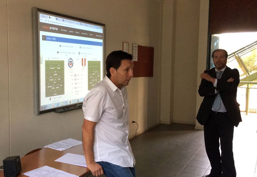 AZsportech - presentacion en Instituto Nacional del Fútbol de Chile 3