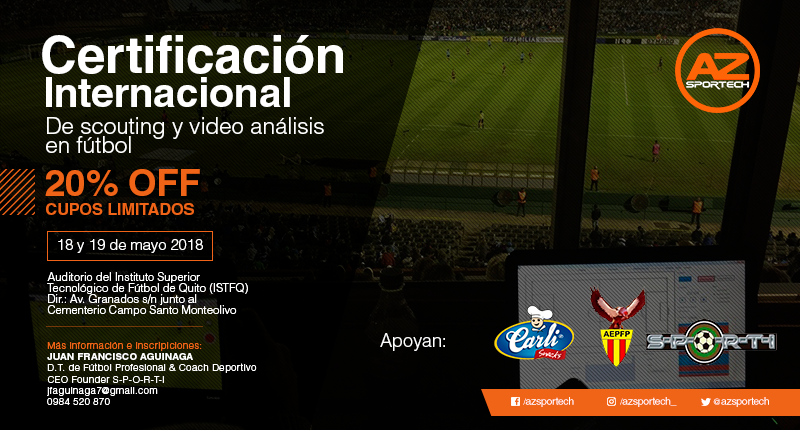 Certificación Internacional de Scouting y Video Análisis