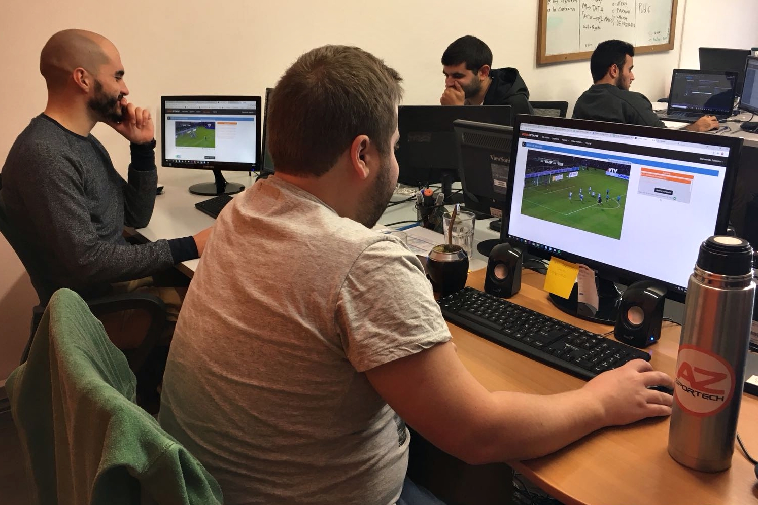 AZsportech preparando el Mundial