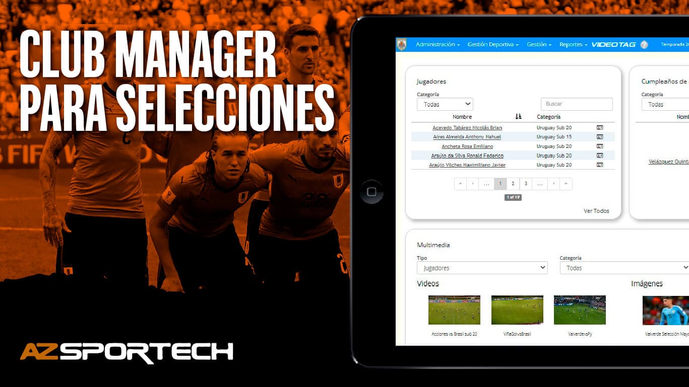 ClubManager para selecciones