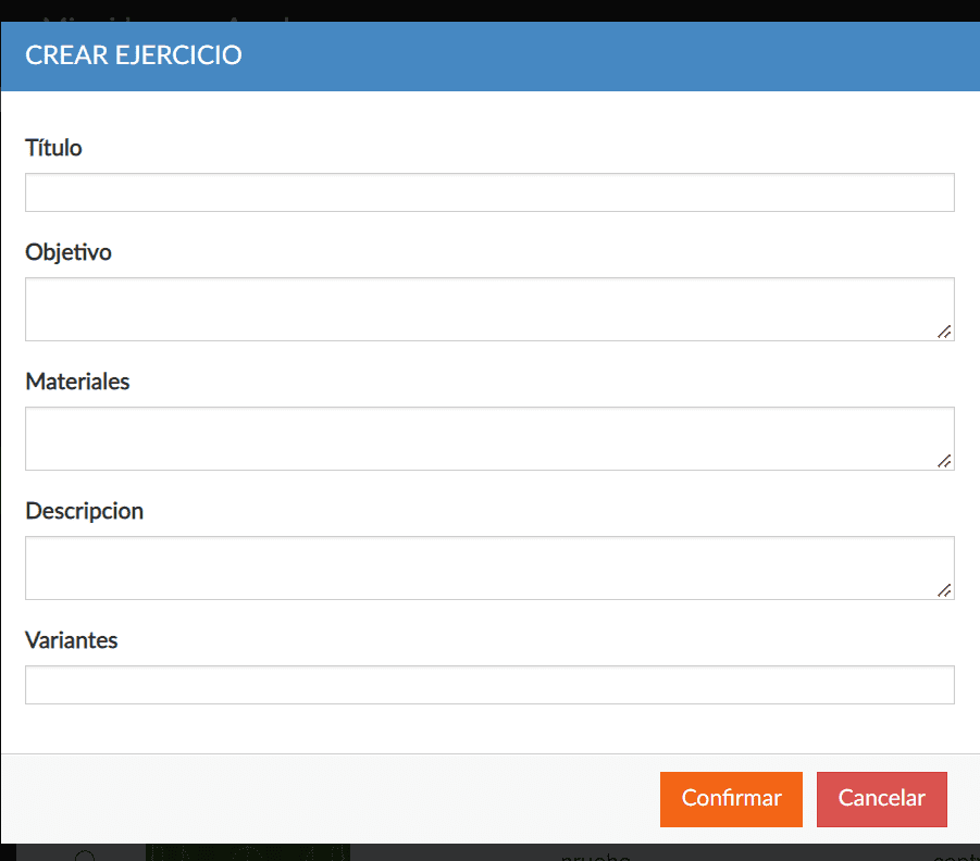Planifica tus sesiones de entrenamiento